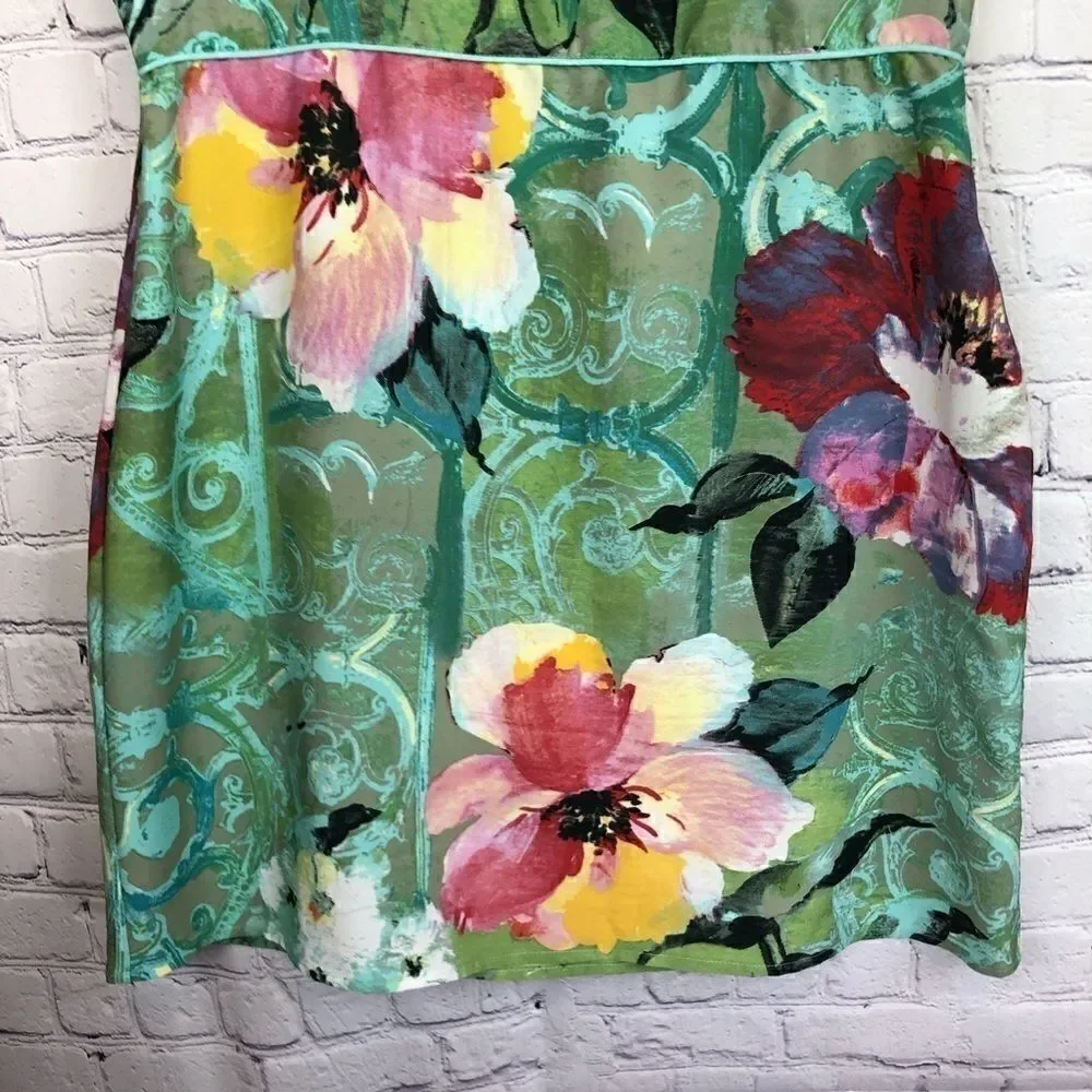 Alberto Makali Floral Dress Size Medium